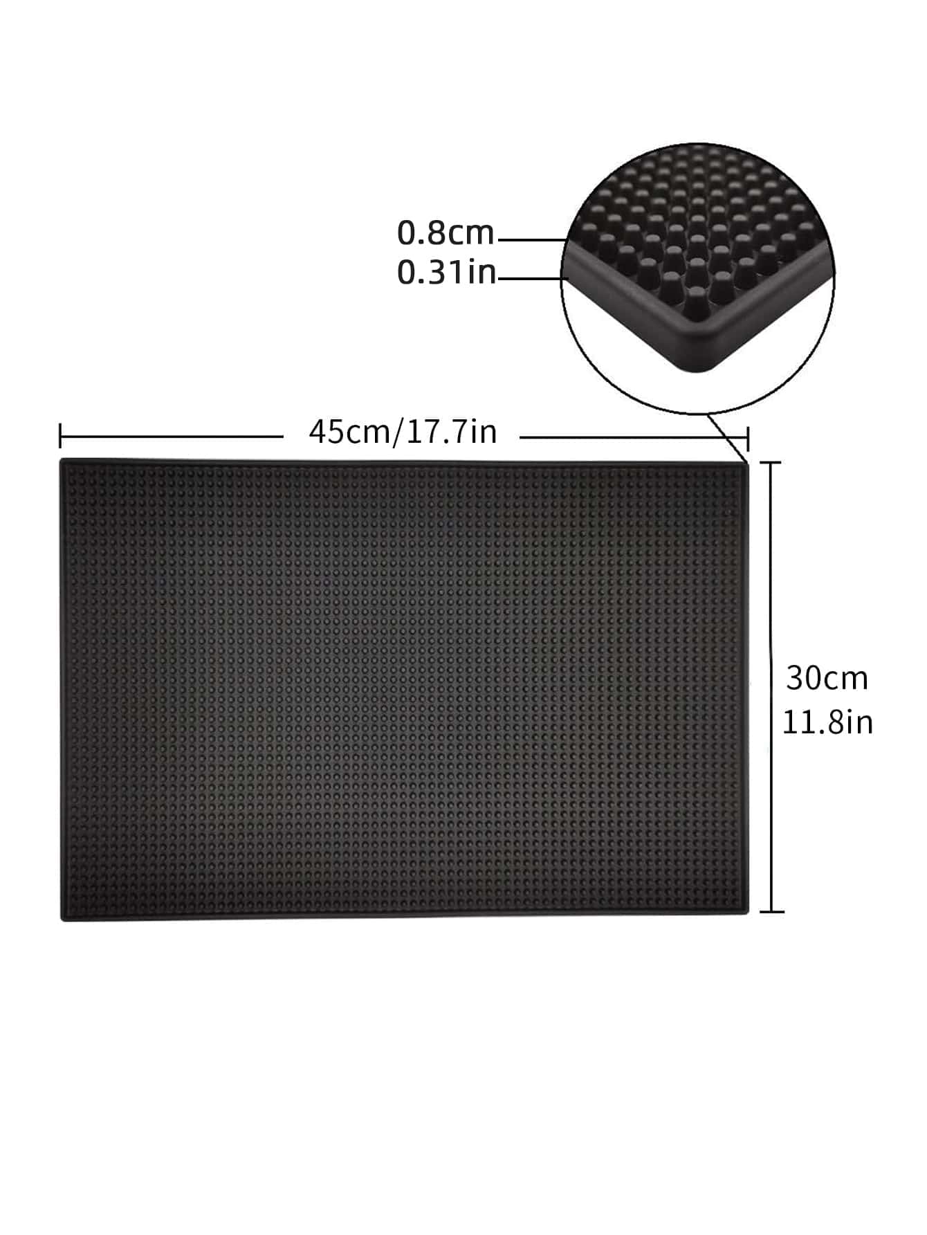 Tapete de Bar Leeseph, Tapete  - Bar Mat Rubber avaliação e preço