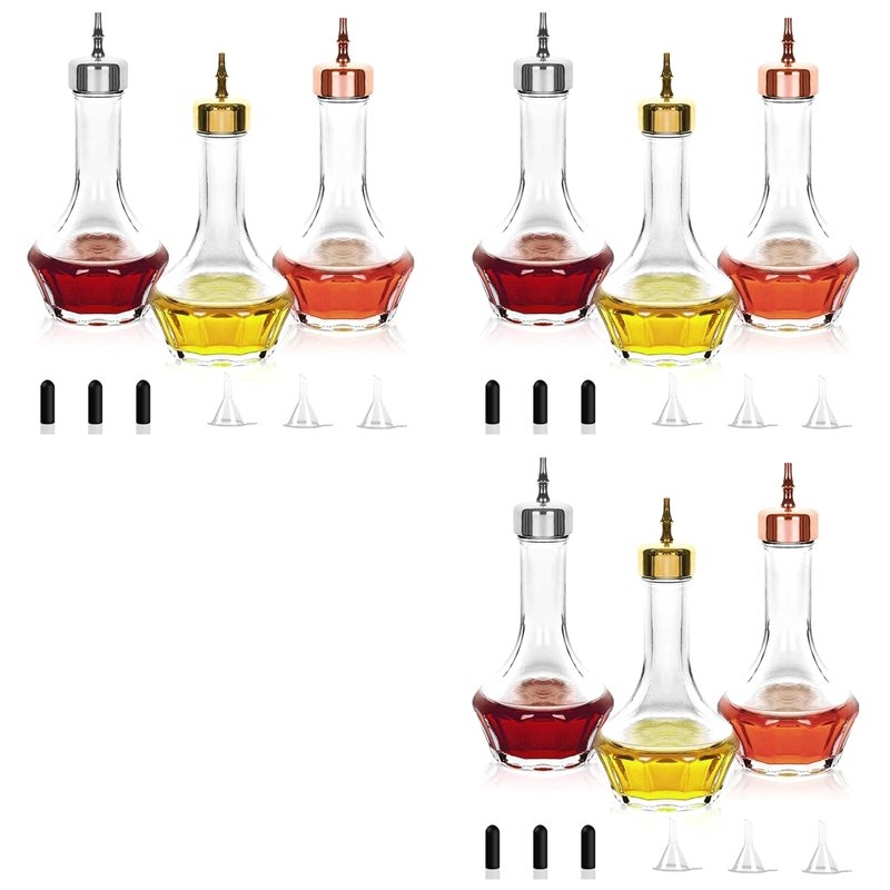 Conjunto de 9 frascos para bit - Bitters Bottle Set avaliação e preço